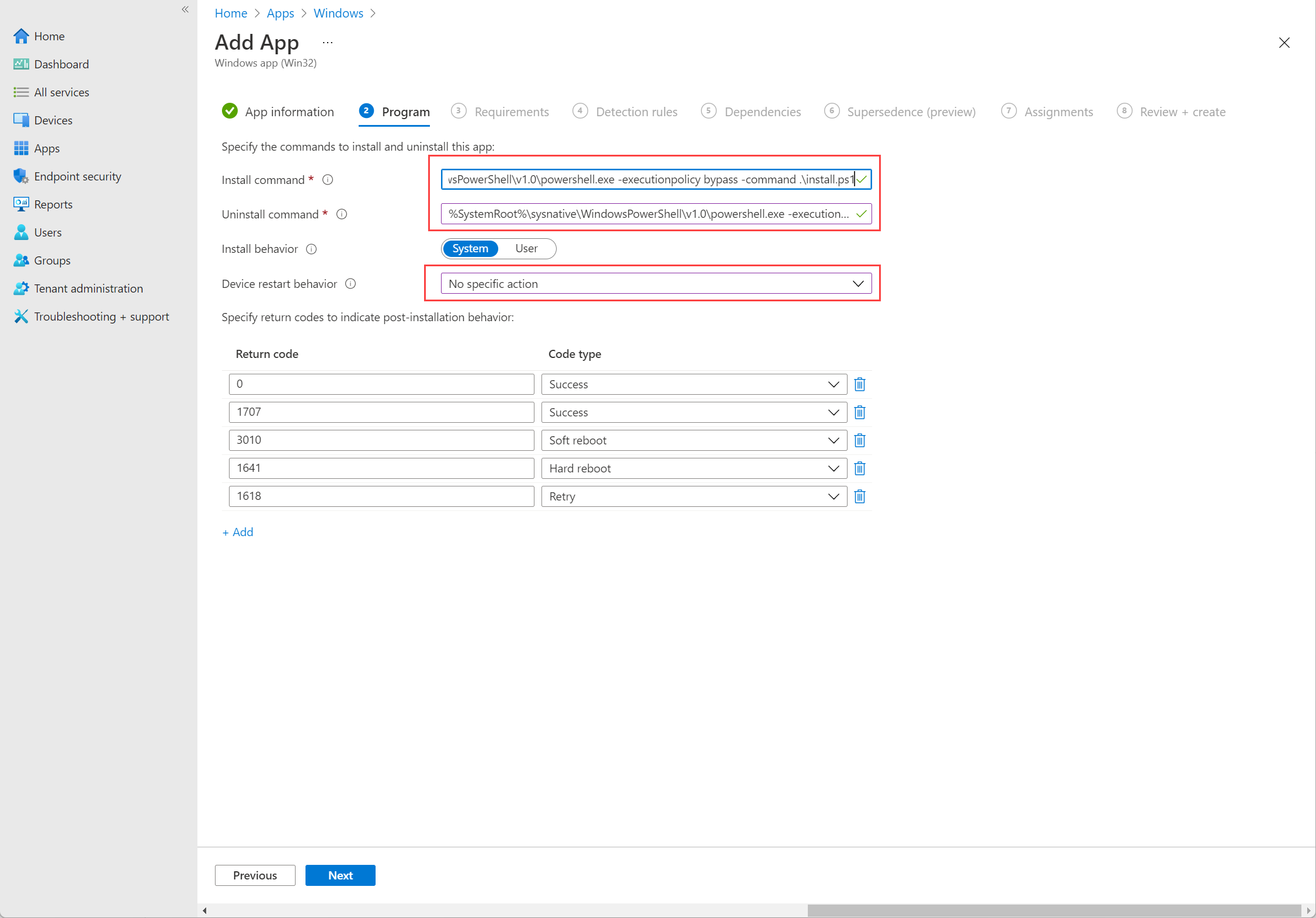 Creating Win32 package for desktop shortcuts in Intune